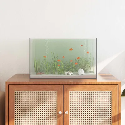 Produktbild von "Schlussverkauf" Aquarium mit Speicher - VIDAXL - Transparent 50x30x30 cm Glas C17743
