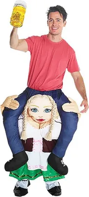 Produktbild von Carry Me Biermädchen Kostüm Verkleidung für Karneval Größe: M-L