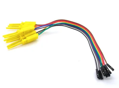 Produktbild von 10pin Jumper / Dupont Kabel Female Testclip trennbar 20cm