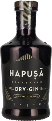 Image de Hapusā Himalayan Dry Gin 43% Vol. 0,7l