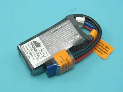 Produktbild von Dualsky LiPo Akku 600mAh 3S 11.1V 120C Hochleistungs-Flugakku für RC Modellbau