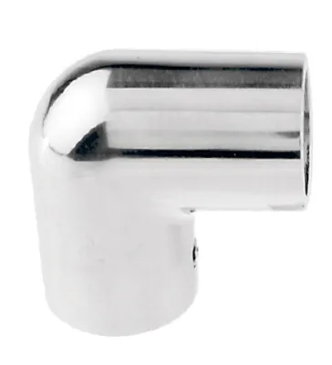 Produktbild von Relingverbindung 90° Winkel für 22mm Rohr, 49mm lang