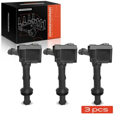 Immagine prodotto di Bobina di accensione - Kit di 3 moduli di accensione - Ricambio per sistema di accensione, motore a benzina - Bobina ad alta tensione - Numero di riferimento: 3553459