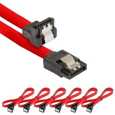 Zdjęcie produktu dla Kabel sata iii do ssd hdd dysku transmisja danych zestaw 3 sztuki