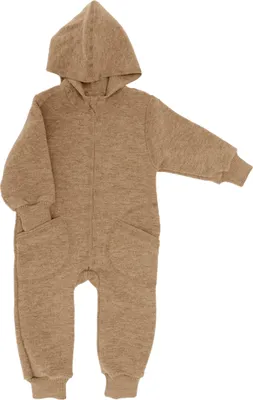 Produktbild von Engel Baby-Overall mit Kapuze und Reißverschluss