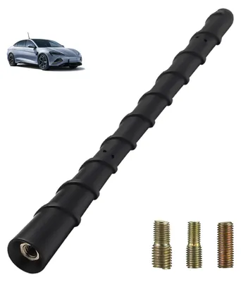 Kurze Autoantenne 18 cm FM/AM/DAB mit M4/M5/M6 Adaptern