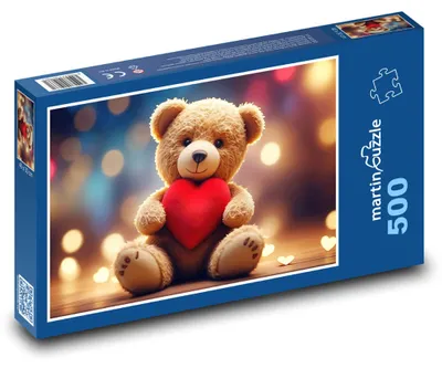 Obrázok produktu pre Puzzle 500 Medvedík z lásky - martinpuzzle