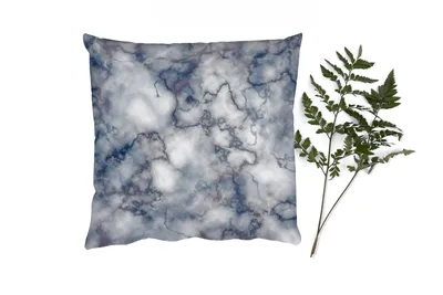 Produktbild von MuchoWow® Zierkissen Sofakissen Wohnzimmer Dekokissen 50x50 cm Marmor - Steine - Achat - Komfort - Sofakissen