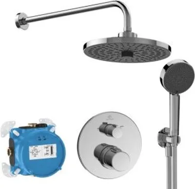 Produktbild von IDEAL STANDARD A7671AA ArmaturenPaket Ceratherm T100