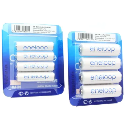 Produktbild von Panasonic eneloop Standard ehem. Sanyo eneloop Standard Kombipack 4x AA Mignon + 4x AAA Micro Batterien