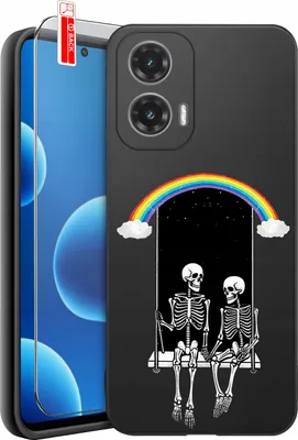 Obrázek produktu pro Pouzdro pro telefon Motorola Moto G45 5G | Designy | Matné silikonové pouzdro + sklo 9H