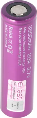 Produktbild von EFEST 18650 Li-Ion Akku 3500 mAh – Hochstromzelle 3,7 V | 20A | IMR Flat Top