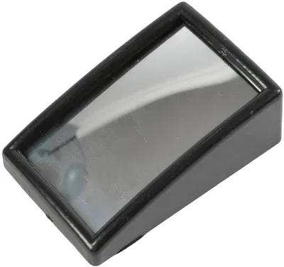 Imagen del producto de ESPEJO ANGULAR ADICIONAL PARA VEHÍCULOS. Modelo 9051. Espejo retrovisor exterior. Diámetro: 54 mm. Grosor: 35 mm. Material: Plástico