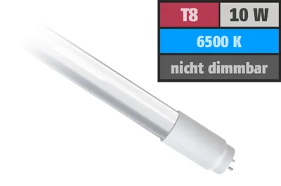 Produktbild von MÃ1/4ller-Licht 400115 10W G13 865 T8 LED-Röhre, Sockel G13, 10 Watt, Neutralweiß, 6500 K,