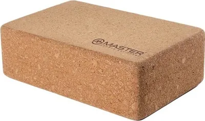 Produktbild von Yogablock MASTER Yoga Block 23 x 15 x 7,5 cm, Kork