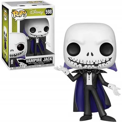 Image de Nightmare Before Christmas Disney - Vampire Jack 598 - Funko Pop - Vinyl Figur