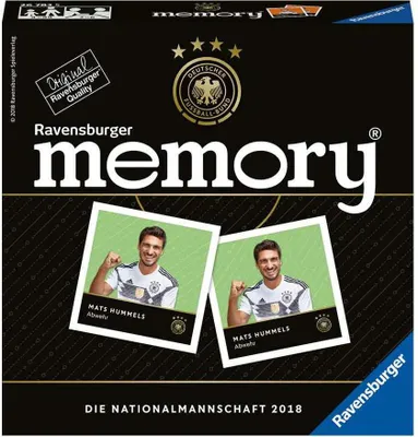 Produktbild von Ravensburger Memory - Die Nationalmannschaft 2018 Legespiel