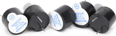 Produktbild von 10 Stück Summer 5V Langer Ton Elektromagnetischer Summer mit direkt eingesetzter SOT Röhre
