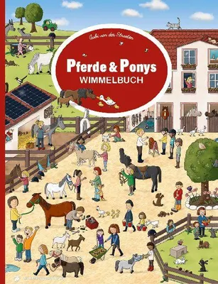 Produktbild von Pferde und Ponys Wimmelbuch