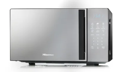 Produktbild von Hisense H20MOMBS4HG Mikrowelle Silber Grill Mikrowelle Arbeitsplatte 20 L 700 W