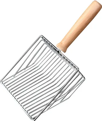 Produktbild von Schaufel für Katzenstreu, Metall, 14,5cm*5,5cm*28cm