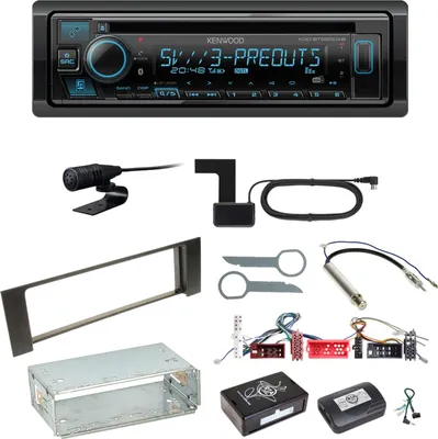 Produktbild von Kenwood KDC-BT950DAB Bluetooth Digitalradio CD Einbauset für Audi A4 B6 B7