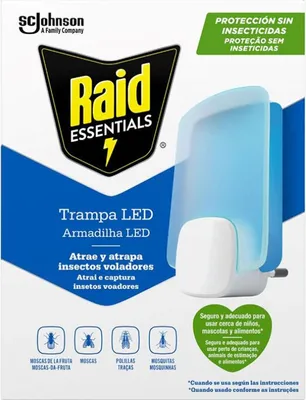 Immagine prodotto di Dispositivo luminoso a LED per trappole per insetti con ricarica