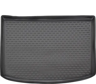 Produktbild von J&J AUTOMOTIVE | Gummi-Kofferraumwanne Kofferraummatte Kofferraum-Schutzmatte Kompatibel Volvo V40 2 ab 2016, Anti-Rutsch, Geruchlos, Passgenau, Schwarz, 3cm Hoher Rand, Aufrollbar