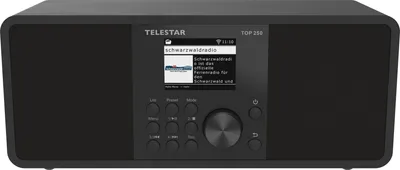 Produktbild von Telestar TOP 250 DAB+ Internetradio schwarz