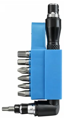 Immagine prodotto di Set-kit cacciavite manuale angolare a 90 gradi, con portainserti 1/4", Resser