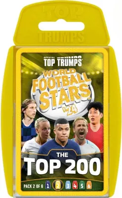 Immagine prodotto di World Football Stars Top 200 Top Trumps – Lingua: Inglese