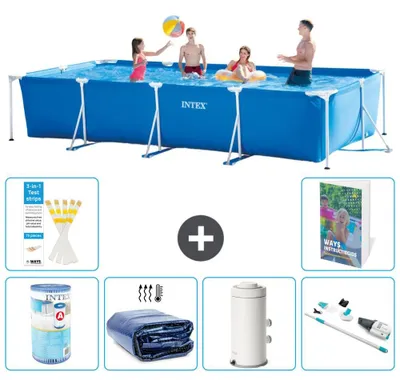 Produktbild von Rechteckiger Frame Pool - 450x220x84 cm - 5-teilig S120
