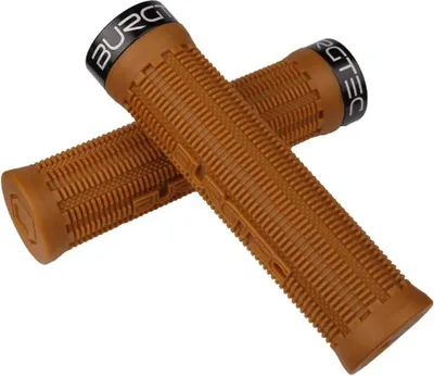 Produktbild von Burgtec Bartender Pro Greg Minnaar Grip Signature Single Lock On Griffe Braun  Braun One Size