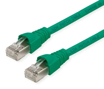 Obrázek produktu pro Patch kabel S/FTP 6A gn 7,5m - RJ45 8 (8) Propojovací kabel 6A (IEC) 7,5 m L00004A0055