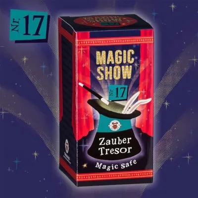Produktbild von TRENDHAUS MAGIC SHOW Trick 17 Zaubertresor Tresor Zauberei