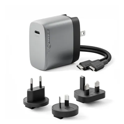 Produktbild von ALOGIC WCM1X67-SGR Ladegerät für Mobilgeräte Tablets, Laptop, Smartphone Schwarz, Grau AC Schnellladung Drinnen