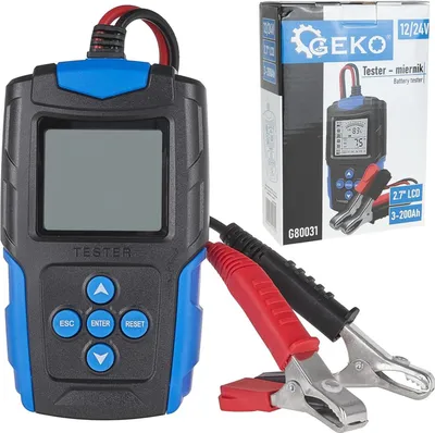 Immagine prodotto di Tester per batteria auto a LCD,strumento diagnostico per veicoli, 12v 24v 3 Ah-200 Ah