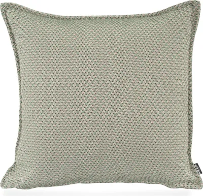 Produktbild von H.O.C.K. Linocea Outdoor Kissen 45x45cm salbei mint mit Biese col. 402477
