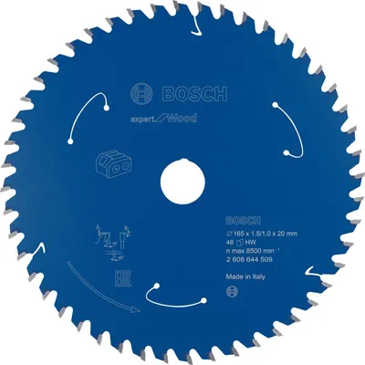 Produktbild von Kreissägeblatt Expert for Wood AD 165mm Z.48 WZ Bohr.20mm Schnitt-B.1,5mm