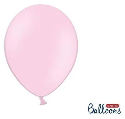 Produktbild von Starke Luftballons, Pastell-Babyrosa, 30 cm, 10 Stück.