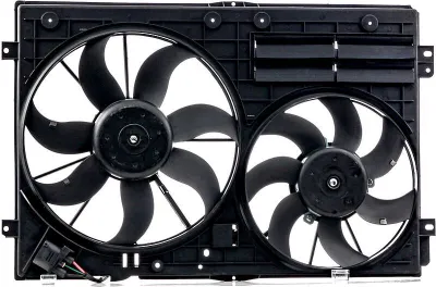 Produktbild von RIDEX 508R0028 Lüfter Motorkühlung Kühlerlüfter für VW GOLF VI (5K1) Wasserkühler