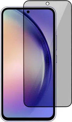 Produktbild von Samsung Galaxy A55 Displayschutz - Coverup Privacy Panzerglas - Schwarz