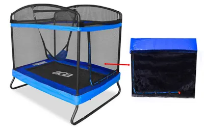 Zdjęcie produktu dla Aga Siatka ochronna do trampoliny prostokątnej 122x183 cm Niebieska