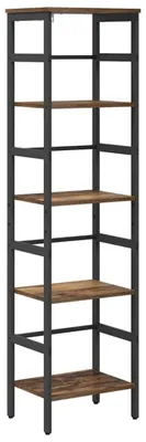 Productafbeelding van Boekenkast met 4 Niveaus van Hout en Staal