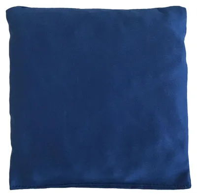 Produktbild von Traubenkernkissen 12x12cm - Bio Stoff enzianblau - Wärmekissen & Kältekissen - Körnerkissen