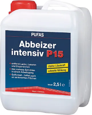 Produktbild von PUFAS Abbeizer intensiv P15 2,5 Liter 015403000