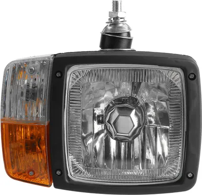 Productafbeelding van 24V Universele linker koplamp, koplampen, indicatorlampjes voor tractor en graafmachine, met bedrading