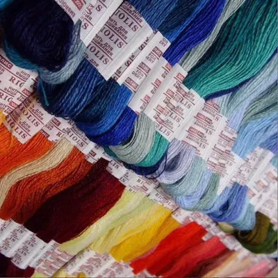 Produktbild von Riolis Garn Sickgarn SET (Alle Farben)