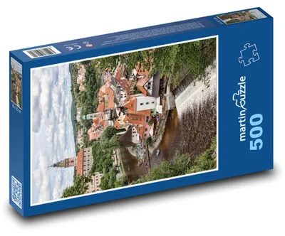 Obrázok produktu pre Puzzle 500 Český Krumlov - Historické Mesto - martinpuzzle