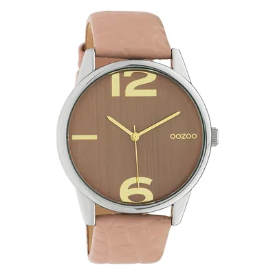 Immagine prodotto di Oozoo Orologio da polso in pelle rosa chiaro Orologi da donna analogici al quarzo UOC10376